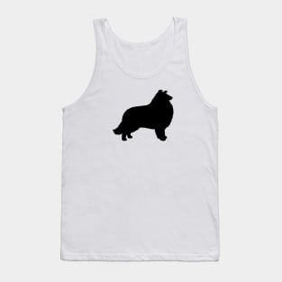 Collie Silhouette Tank Top